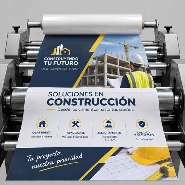 [LamiComMat137] Laminado MATE Lonas Vinilos Placas x metro lineal 137 cm