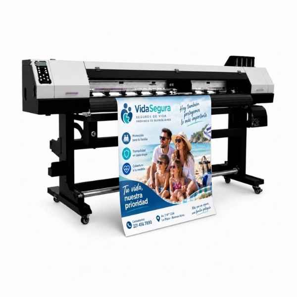 [LF13G80] Lona Front Impresa EcoSolvente 13 oz GLOSY x ML de 80 cm