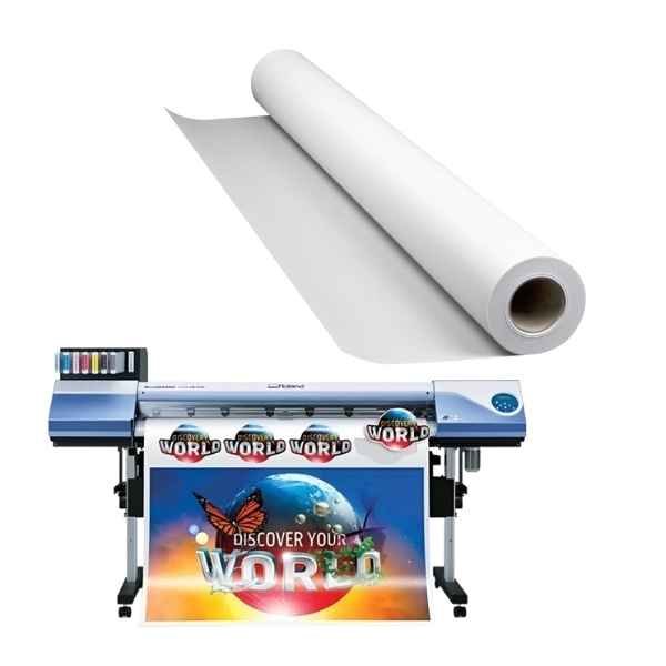 [LF13G100] Lona Front Impresa EcoSolvente 13 oz GLOSY x ML de 100 cm