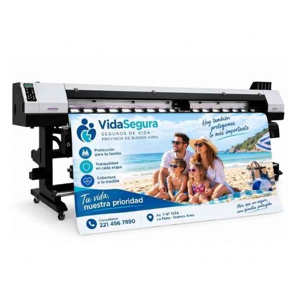 [LF13G320] Lona Front Impresa EcoSolvente 13 oz GLOSY x ML de 320 cm