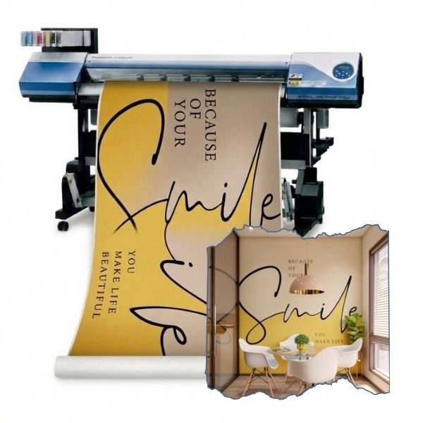 [VIMFECOBGG137] Vinilo Impreso EcoSolvente MasterFlex 100 µm Base Gris GLOSY x ML de 137 cm