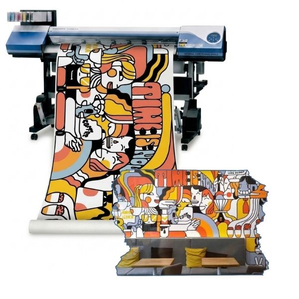 [VIo3164ECOBGG152] Vinilo Impreso EcoSolvente Oracal 3164 100 µm Base Gris GLOSY x ML de 152 cm