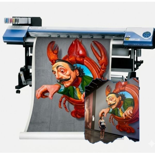 [VIAV3823EcoBGM152] Vinilo Impreso EcoSolvente AVERY 3823 100 µm Base Gris MATE x ML de 152 cm