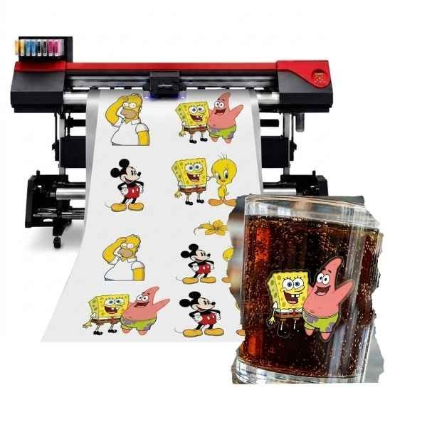 [VIAV3000EcoUV106] Vinilo Impreso UV AVERY 3000 100 µm Transparente Mate x ML de 106 cm