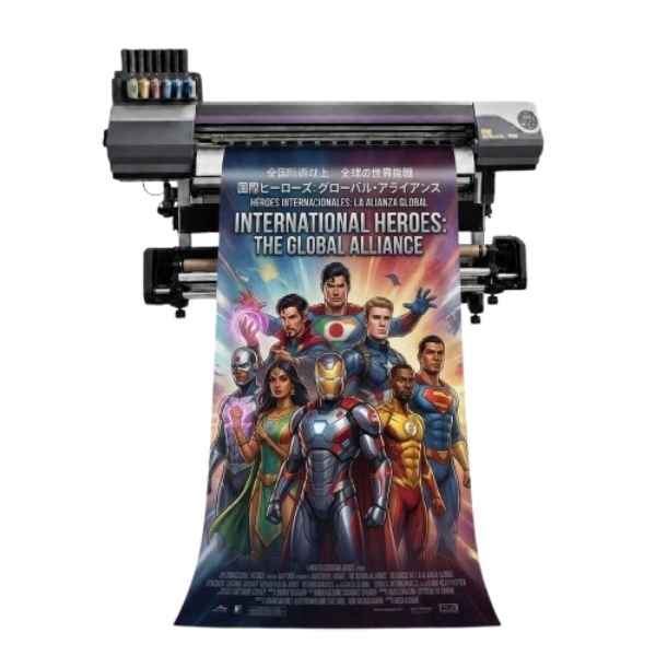 [PiFotoEcoSat152] Papel Fotografico Satinado 190 µm Impreso EcoSolvente x ml 152 cm