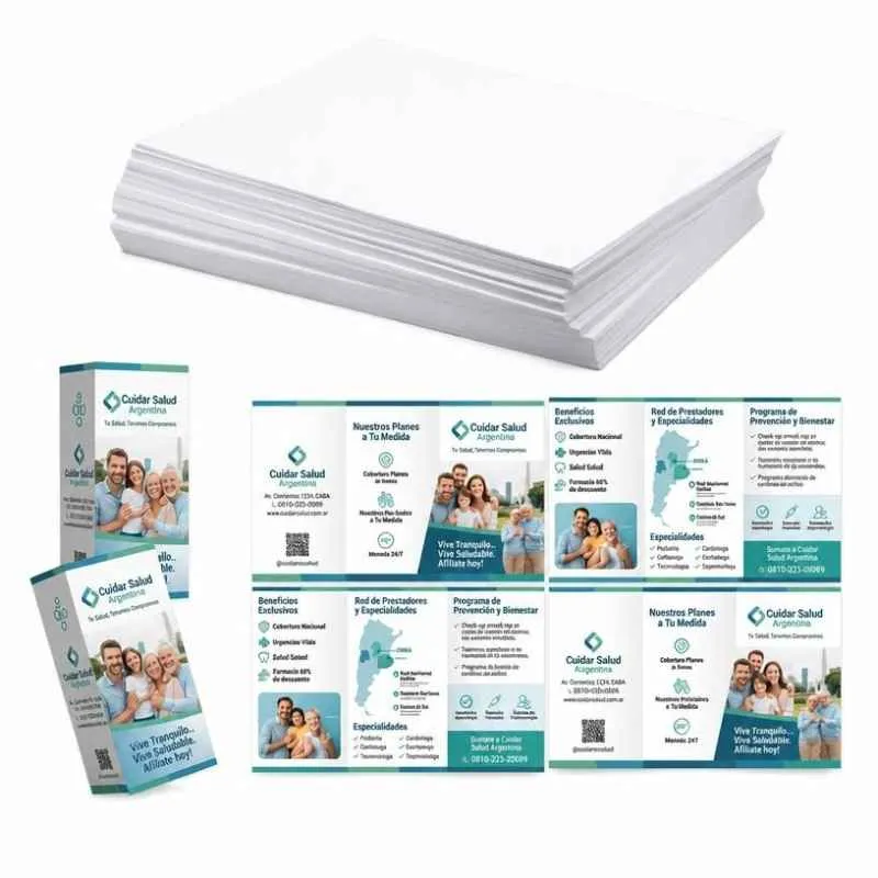 [IL-LAS-A3P-OBR-120-4-4] Impresión Láser Papel Obra A3+ 120 g 4/4