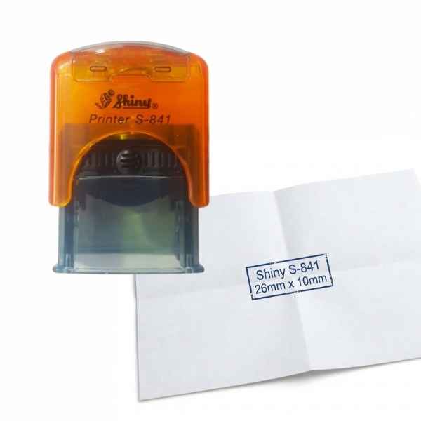 [SellCom30] Sello Completo SHINY S 841 SELLO AUTOMATICO 26X10mm Topaz