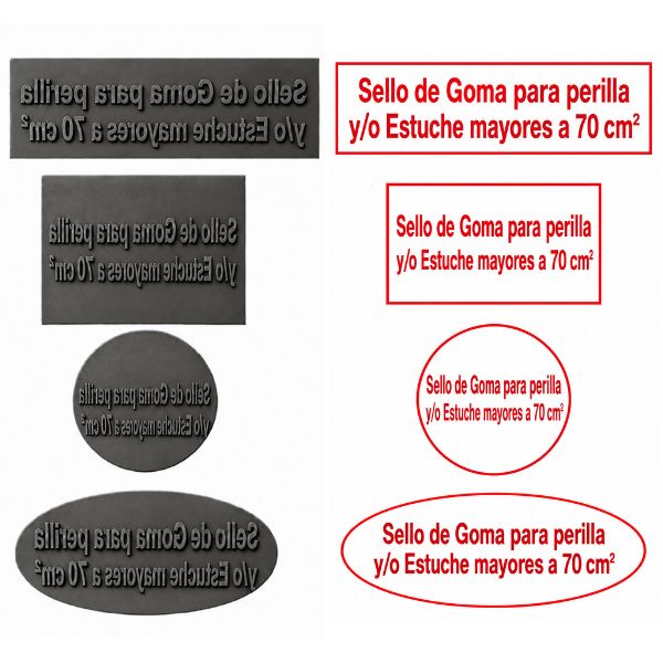 [SelGom08] Sello de Goma para perilla y/o Estuche mayores a 70 cm²
