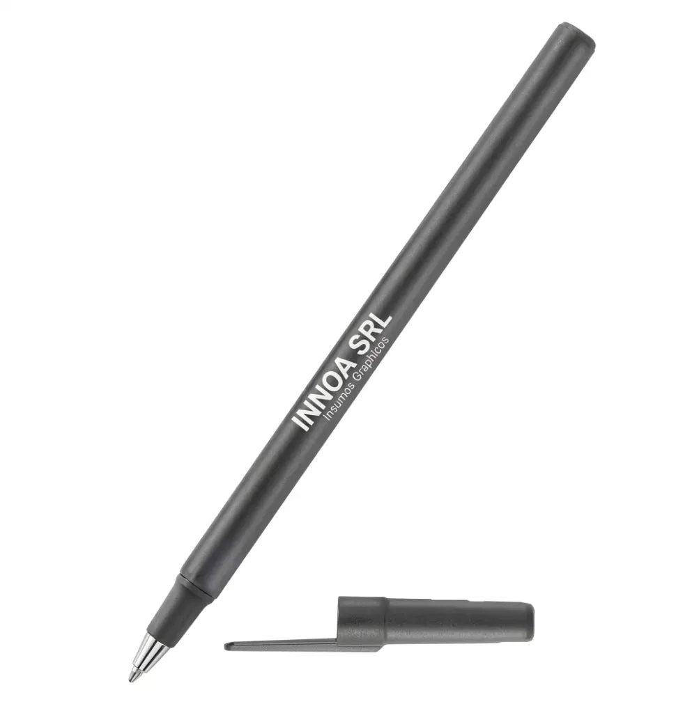 [BolPrint01] Boligrafo Impreso Full Color DOOB Color Negro Detalle Negro