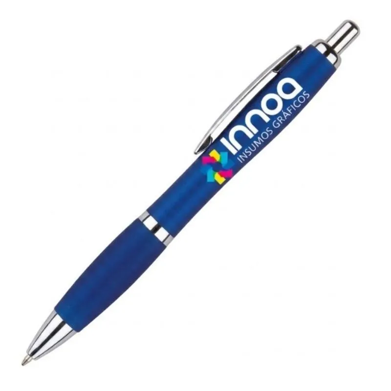 [BolPrint35] Boligrafo Impreso Full Color K750 PLASTICO FULL AZUL