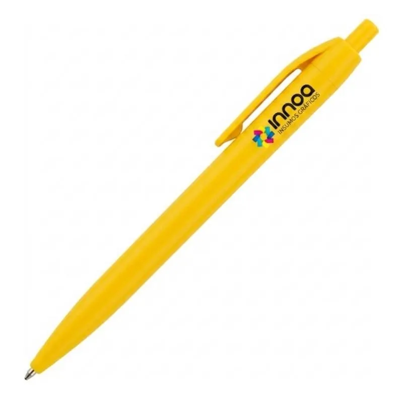 [BolPrint40] Boligrafo Impreso Full Color LOLIPOP AMARILLO