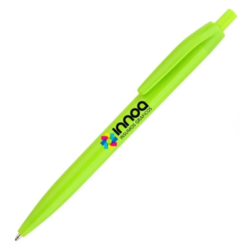 [BolPrint46] Boligrafo Impreso Full Color LOLIPOP VERDE CLARO