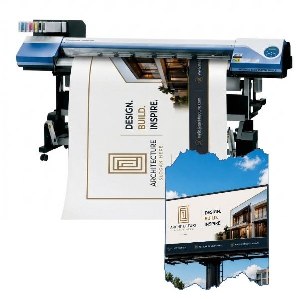 [VIAIECOBGM137] Vinilo Impreso EcoSolvente AIPRINT ALM3201 80 µm Base Gris MATE x ML de 137 cm