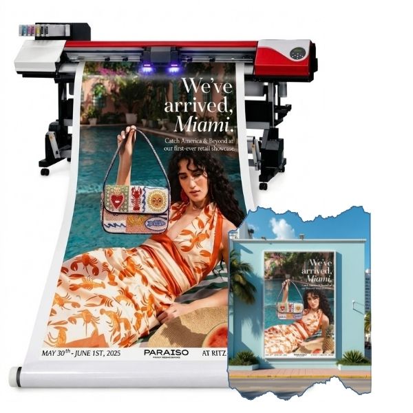 [VIAIUVBGM127] Vinilo Impreso UV AIPRINT ALM3201 80 µm Base Gris MATE x ML de 127 cm