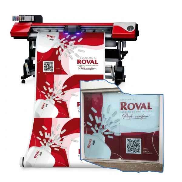 [VILGUVBBG137] Vinilo Impreso UV Llx-Lg 2700 80 µm Base Blanca GLOSY x ML de 137 cm