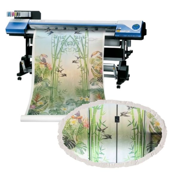 [VIjaspEco152] Vinilo Esmerilado JASPE Impreso Ecosolvente x  ML 152 cm